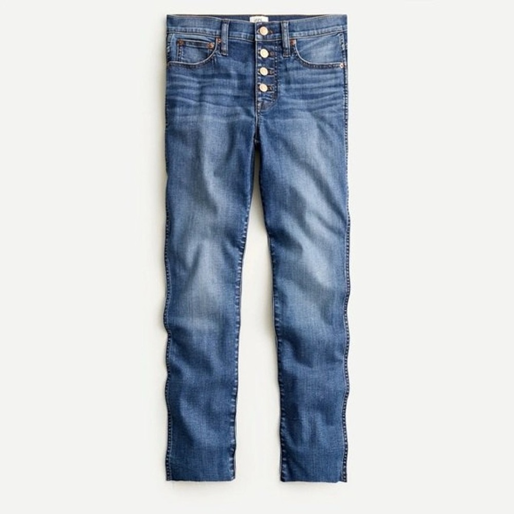 Jcrew 9” vintage straight denim